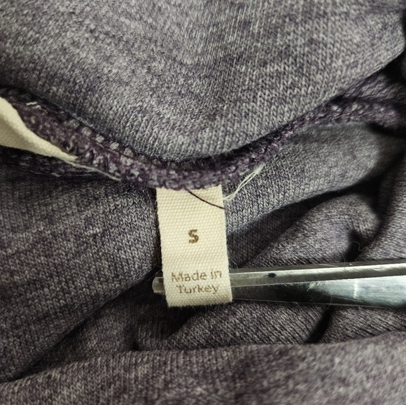 Soft Surroundings Purple Evening Stroll Cowl Neck Pullover Size Small Women P11‎ - Picture 8 of 10
